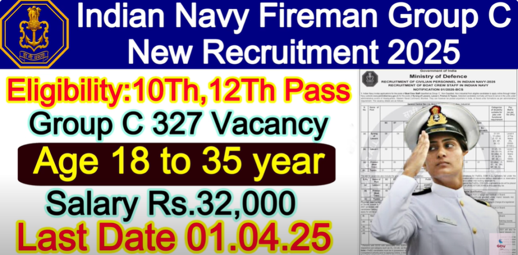 Indian Navy Jobs Group C Recruitment Indian Navy jobs
